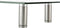 SpeaKa Professional Monitorstandaard Hoogte: 75 tot 90 mm Transparant