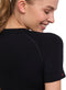 FALKE Wool-Tech Light - Functioneel shirt korte mouwen - Geurneutraliserend - Zwart (maat S)