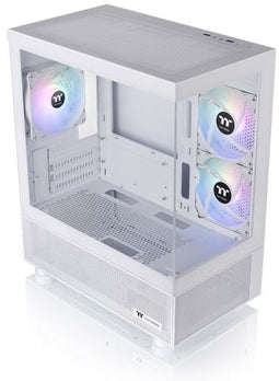 Thermaltake View 170 TG ARGB - Micro Tower PC - Micro-ATX Mini-ITX - Gehard glas Wit