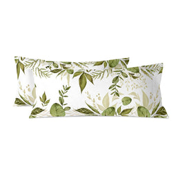 Kussensloop HappyFriday Herbal Multicolour 45 x 110 cm (2 Stuks)