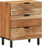 vidaXL - Nachtkastje - 50x33x62 - cm - Massief - Acaciahout