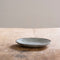 Dutch Rose Organic Borden - Plat - Ø 17cm - Stoneware Handgemaakt - Blauw