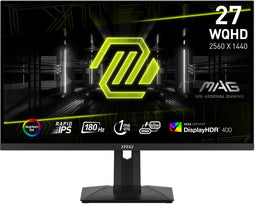 MSI MAG 274QRF QD E2 - Monitor - 27" Quad HD 180Hz IPS - Zwart