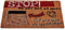 Gift Decor Deurmat Stop Rood Bruin Natuurlijk Zwart 40 X 1,5 X 60 Cm Kokosvezel
