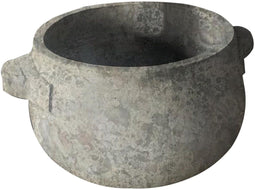 PTMD Bloempot Yavuz - 65x55x35 cm - Cement - Grijs