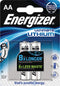 Energizer L91 - AA batterij - Lithium technologie - 1,5V (2 stuks)