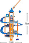 Majorette Motor Lift Center + 5 Cars