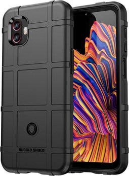 iMoshion Hoesje Geschikt voor Samsung Galaxy Xcover 6 Pro Hoesje Siliconen - iMoshion Rugged Shield Backcover - Zwart