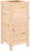 vidaXL - Plantenbak - 40x40x78 - cm - massief - grenenhout