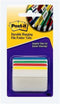 Post-it® Index Strong - Voor Hangmappen - Blauw, Groen, Rood, Geel