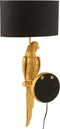 J-Line wandlamp Vogel - muurlamp - polyresin - goud