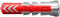fischer Red-Box DuoPower - Pluggen en schroeven set - 140 stuks (set van 140)