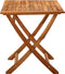 vidaXL - Tuintafel - inklapbaar - 120x70x75 - cm - massief - acaciahout