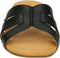 UGG Teague - Dames Slippers - Zacht leer - Black leather