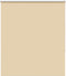 vidaXL - Rolgordijn - verduisterend - 120x175 - cm - stofbreedte - 116,6 - cm - beige