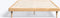 Hypnia - Alba Bedbodem - Bedframe 140 x 200 - Lattenbodem - Eiken Kleur - Eenvoudige Montage - Inclusief Verstevigingspoten -