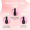 Moods Gellac Starterspakket - Primer Base Coat Top Coat - 8ML - Gellak Polygel - LED Lamp Nagellak