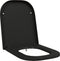 vidaXL - Snelle - Beugel - Toiletbril - met - Soft - Close - in - Duroplast - - - Zwart
