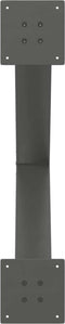 vidaXL - Eettafelpoten - 3 - st - X-vormig - 80x(72-73) - cm - staal - antraciet