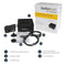 StarTech SDOCK2U33RE - eSATA Harde-schijfduplicatordock - USB 3.0 - SATA III 6 Gbp/s - Zwart