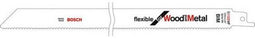 Bosch S 1222 VF - Reciprozaagblad - Flexibel voor Hout en Metaal (5 st)