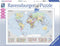 Ravensburger puzzel Staatkundige wereldkaart - Legpuzzel - 1000 stukjes