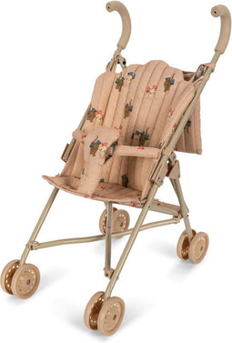 Konges Sløjd Poppenwagen/Doll Stroller/Buggy - Bow Kitty Pink
