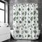 Loti Living Douchegordijn Anti Schimmel – Blaadjes - Inclusief ringen – Waterdicht - Polyester -