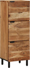 vidaXL - Hoogkast - 40x33x110 - cm - Massief - Acaciahout