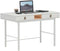 Bureau Home ESPRIT Wit Natuurlijk Polyurethaan Hout MDF 120 x 60 x 75 cm