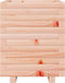 vidaXL - Plantenbak - 40x40x49,5 - cm - massief - douglashout