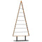 Metalen kerstboom met standaard Zwart 180 cm Staal