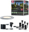 Paulmann Floor Mini - LED-grondinbouwlamp - 3x2,5W 3000K IP67 Zilver (set van 3)