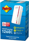 Fritz Fritz!Powerline 1260 - Powerline - 1.2Gbps - 1x Gigabit ethernetpoort