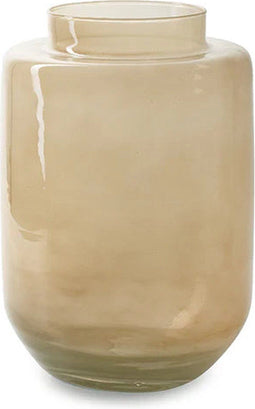 Vaas 'melanie' beige h25 d17 cm