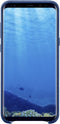 Samsung Galaxy S8+ - Alcantara Cover - Schokbestendig - Blauw