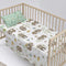 Happy Friday Sheet set 2 pieces Happy sloth 120x180 cm (Cot bed) Multicolor