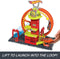 Hot Wheels City Mega Looping Brandweerkazerne - Speelset met aanpasbare looping - Inclusief 1 brandweerauto (1 stuk)