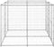 vidaXL - Hondenkennel - 4,84 - m² - gegalvaniseerd - staal