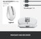 Logitech MX Anywhere 3 - Draadloze muis - MagSpeed-scrolwiel - Rechtshandig