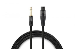 Warm Audio PREM-XLRF-TRSM-6 - XLR Verbindingskabel - Vergulde stekkercontacten - Zwart