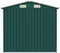 vidaXL - Tuinschuur - 205x129x183 - cm - gegalvaniseerd - staal - groen