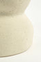 Mica Decorations Screw Bijzettafel - L26 x B26 x H37 cm - Keramiek - Off White