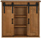 vidaXL - Hangkast - HALDEN - 2 - schuifdeuren - 75x22,5x70 - cm - grenenhout