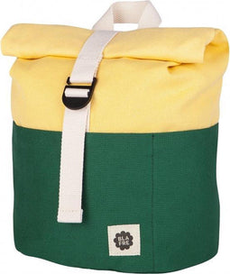 Blafre Rugzak Roll Top - 7L - Donkergroen/Geel