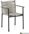 Apple Bee Jakarta Tuinstoel - Grey