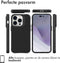 iMoshion Hoesje Geschikt voor iPhone 14 Pro Max Hoesje Shockproof - iMoshion Rugged Hybrid Carbon Case - Zwart