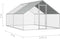 vidaXL - Kippenhok - 2,75x4x1,92 - m - gegalvaniseerd - staal