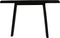 HSM Collection Eettafel Rechthoekig 200cm Zwart Acaciahout/Metaal