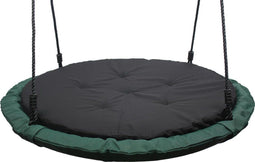 Nestschommel Comfort Groen met Kussen Ø100 cm PP touwen Premium